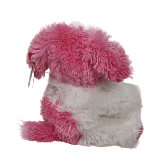 Ty Beanie Babies Collection Snuggins Plush Dog Stuffed Animal Toy Pink 4" x 5" - Picture 4 of 10